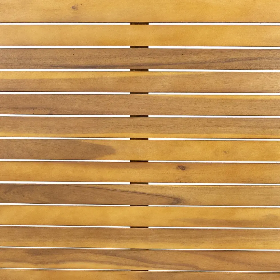 Miniatura: Juego de comedor de madera de acacia para exteriores Mcgill de 7 piezas