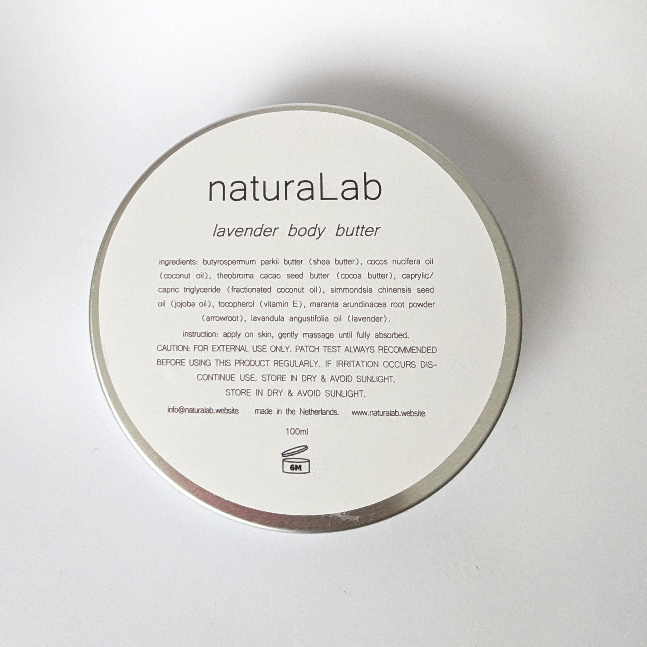 lavender body butter