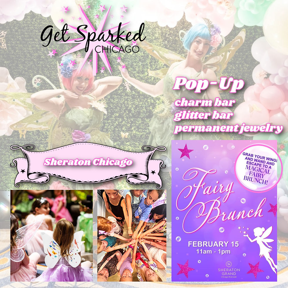 Fairy Brunch Sheraton Chicago Permanent Jewelry & Charm Bar Pop-Up