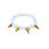 Thumbnail: White Spike Bracelet