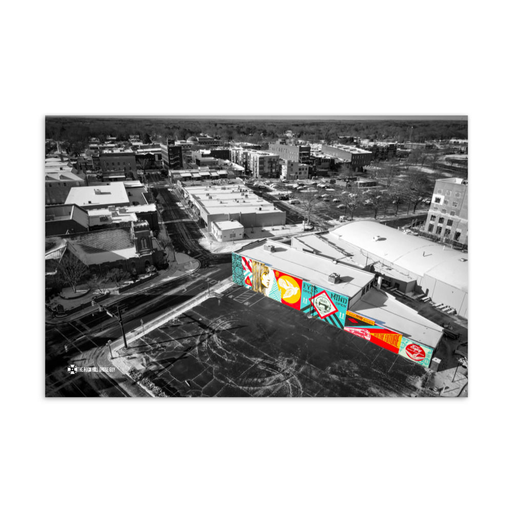 Mercantile Mural Postcard