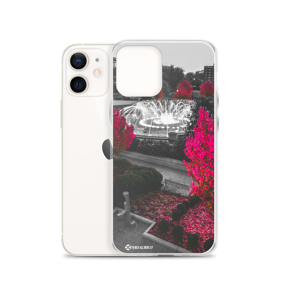 Thumbnail: Fountain Pink Park iPhone Case