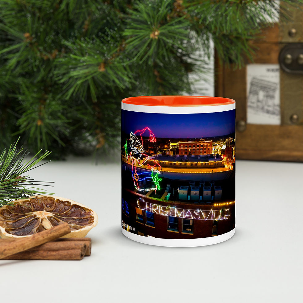 Thumbnail: Christmasville Mug with Color Inside