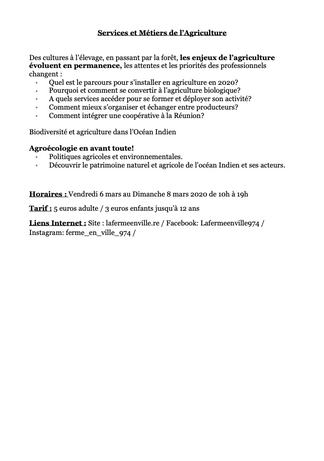 Introduction dossier de presse Ferme en Ville