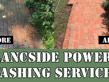 Refresh Your Brick Walkway With Lancside’s Power Washing Services
