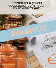 Dessinateur (trice) Collaborateur Autocad (trice) d’architecte restauration (H/F)