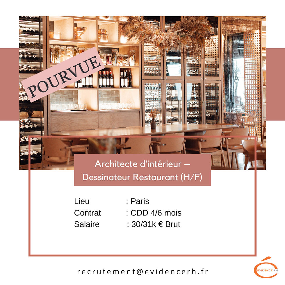 Restaurant, intérieur, architecture, retail, paris, table, salle de reception