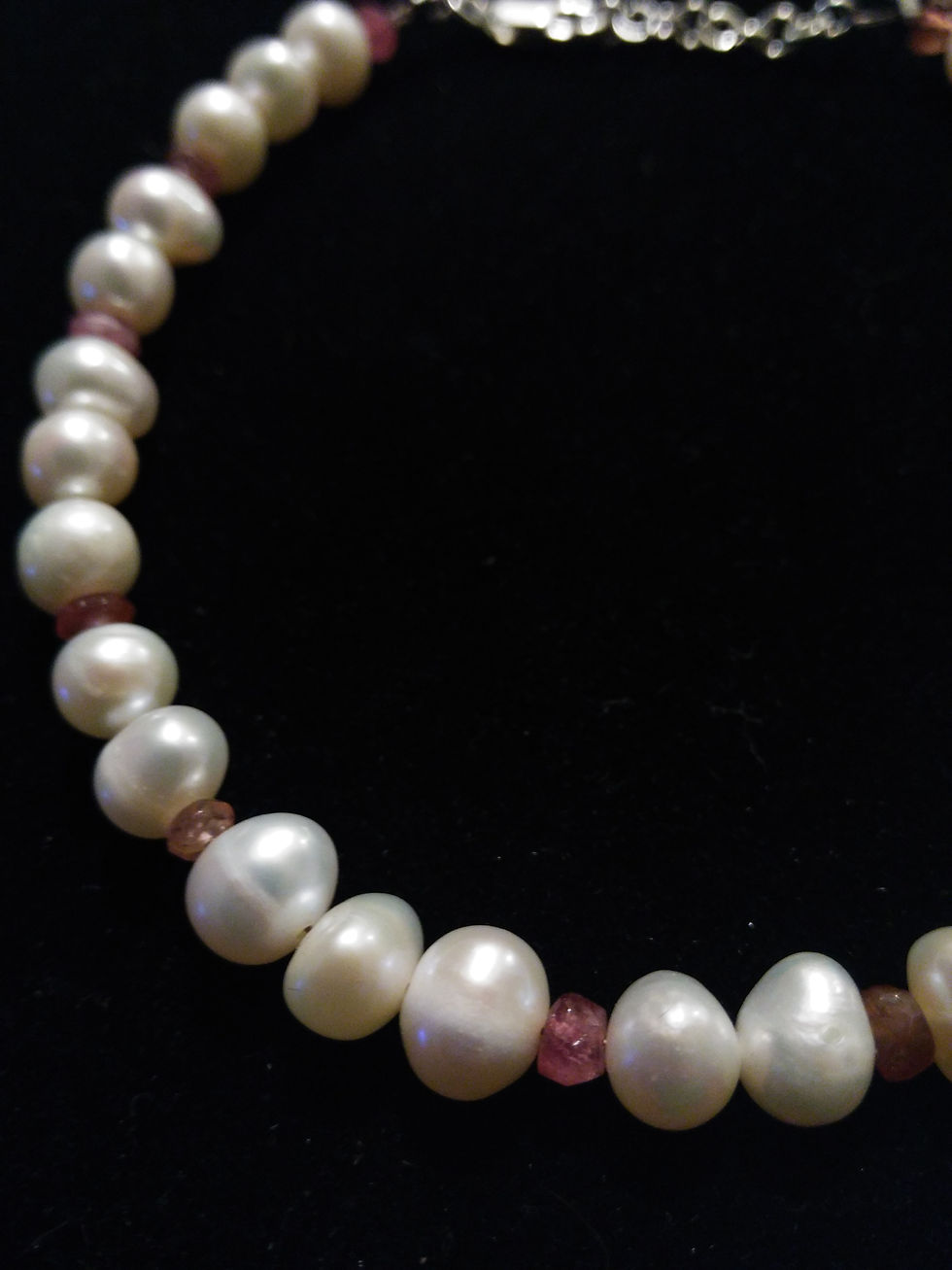 Thumbnail: Freshwater Pearls and Pink Tourmaline