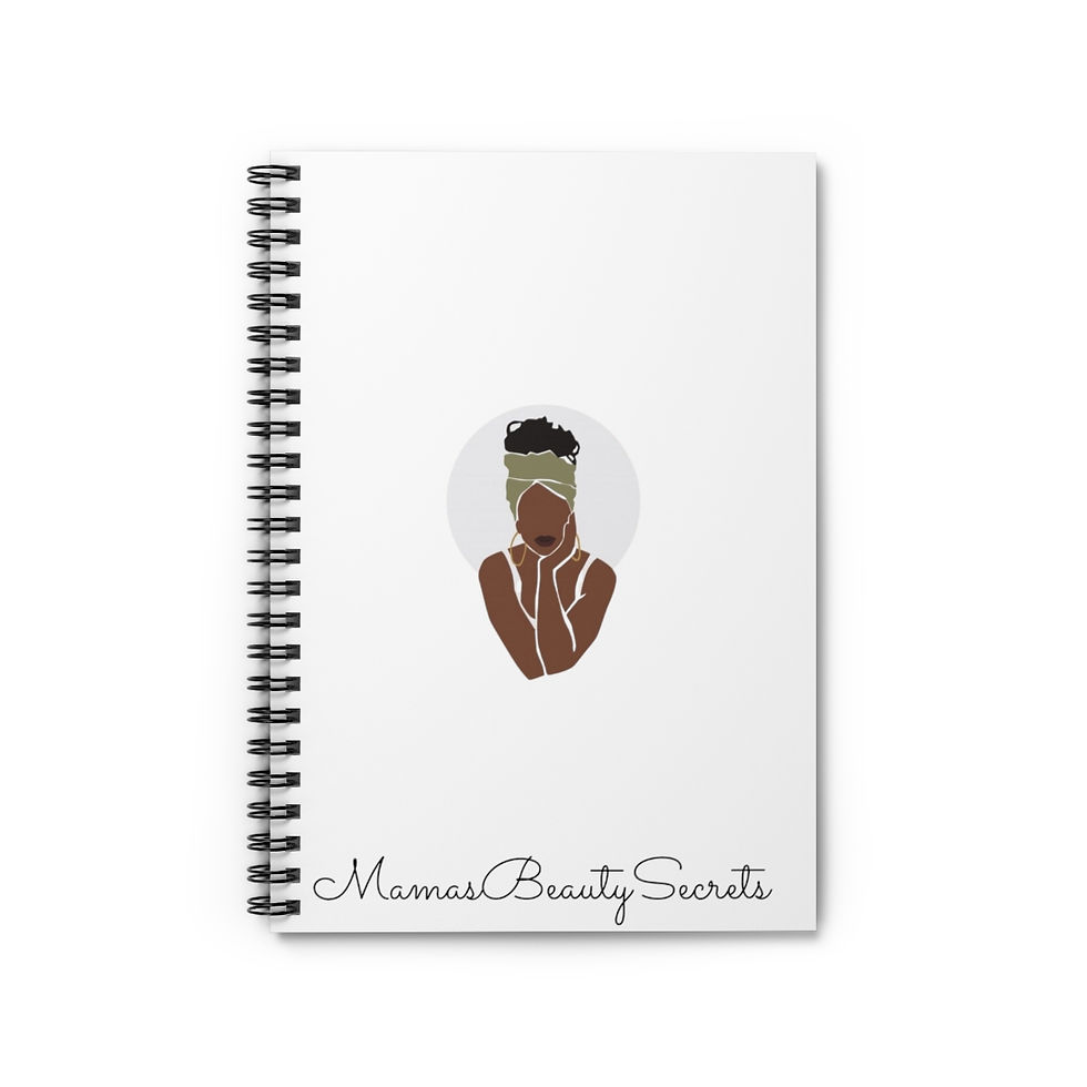 Thumbnail: MamasBeautySecrets Spiral Notebook Journal 