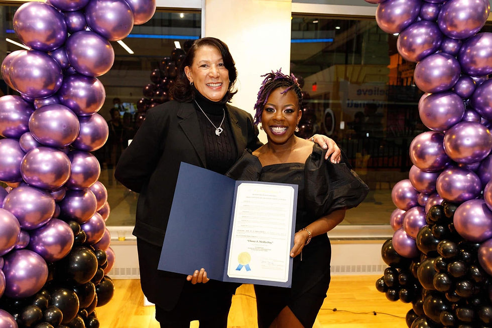Vice Mayor Jan Michelle & Ebony J Media Proclamination.jpg