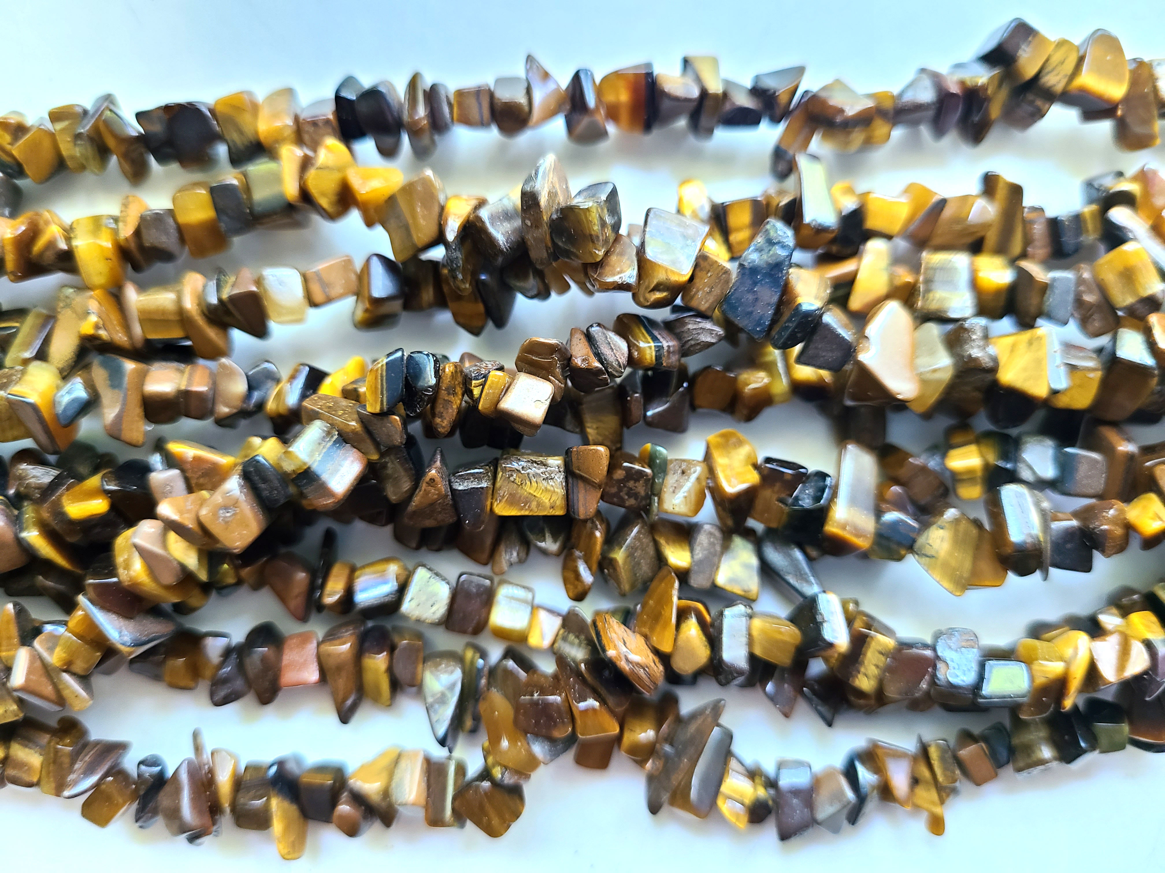 Tigers Eye Gemstone Beads