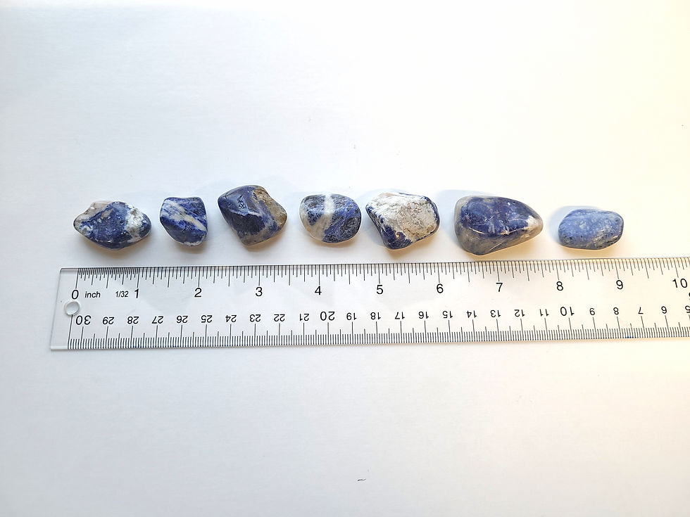 Thumbnail: Sodalite Tumbled Stones