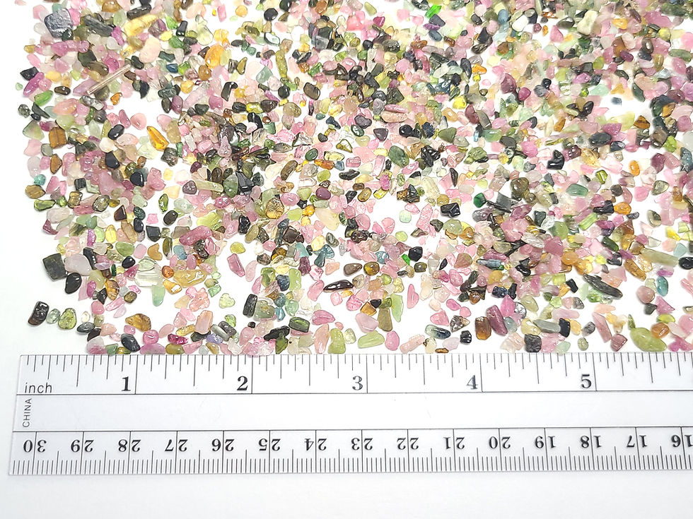 Thumbnail: Rainbow Tourmaline Crystal Chips