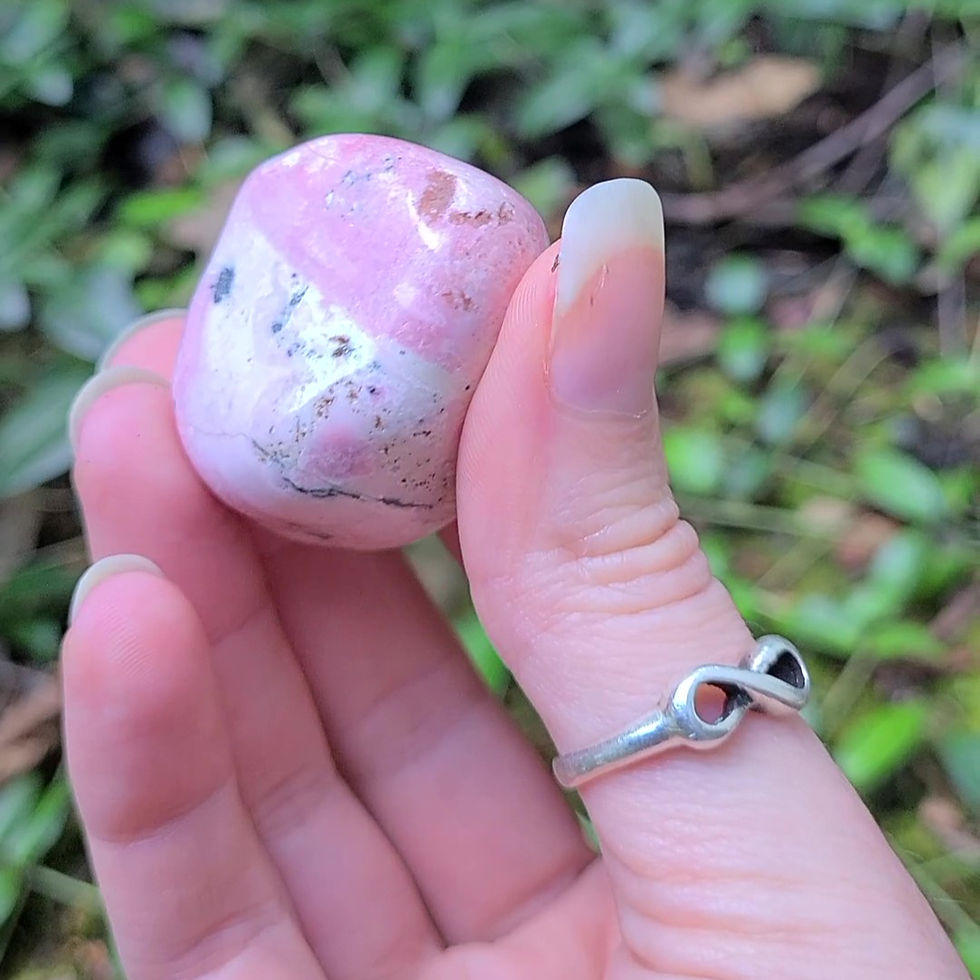 Rhodonite Tumbled Stone