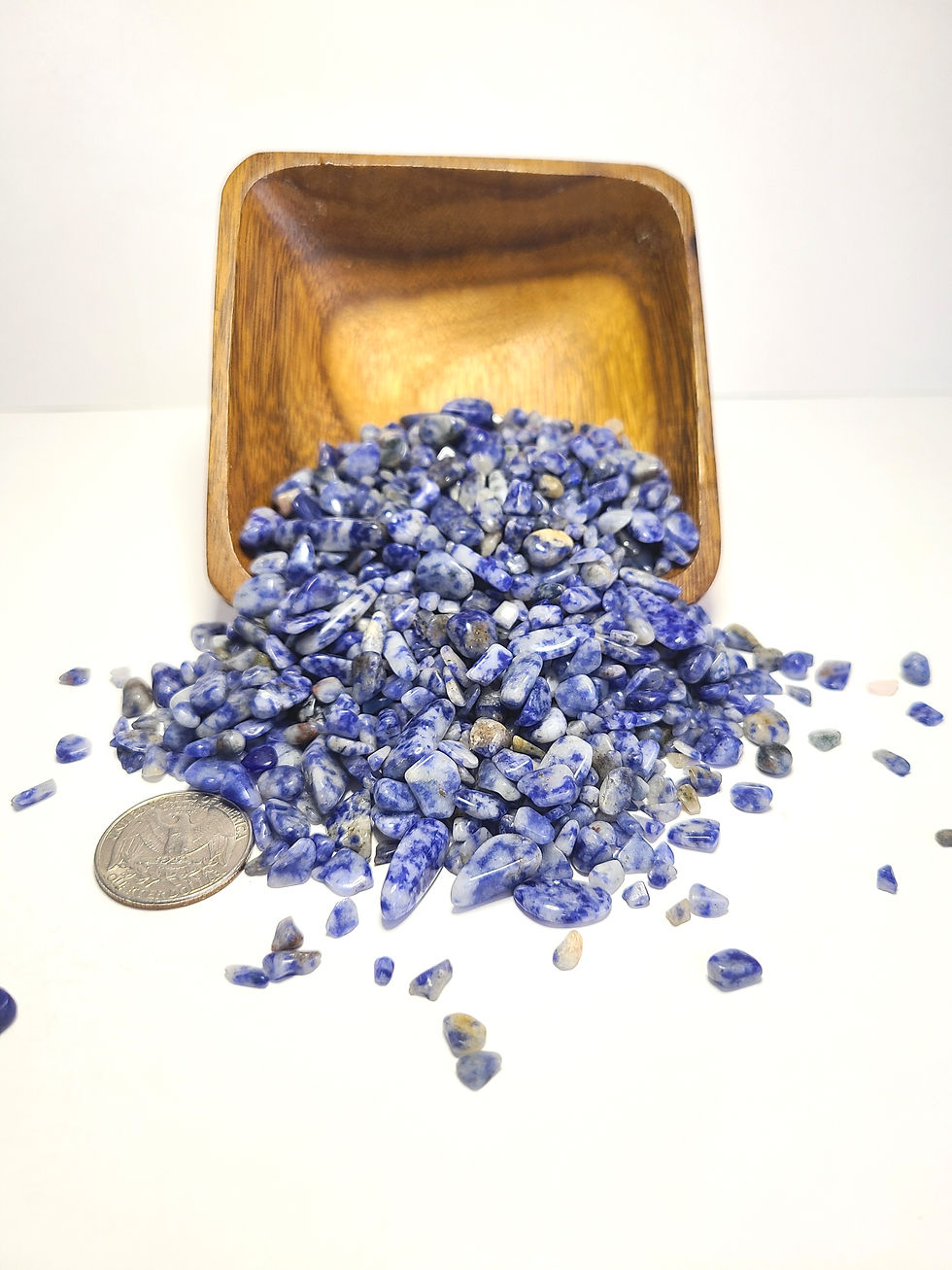 Thumbnail: Sodalite Crystal Chips