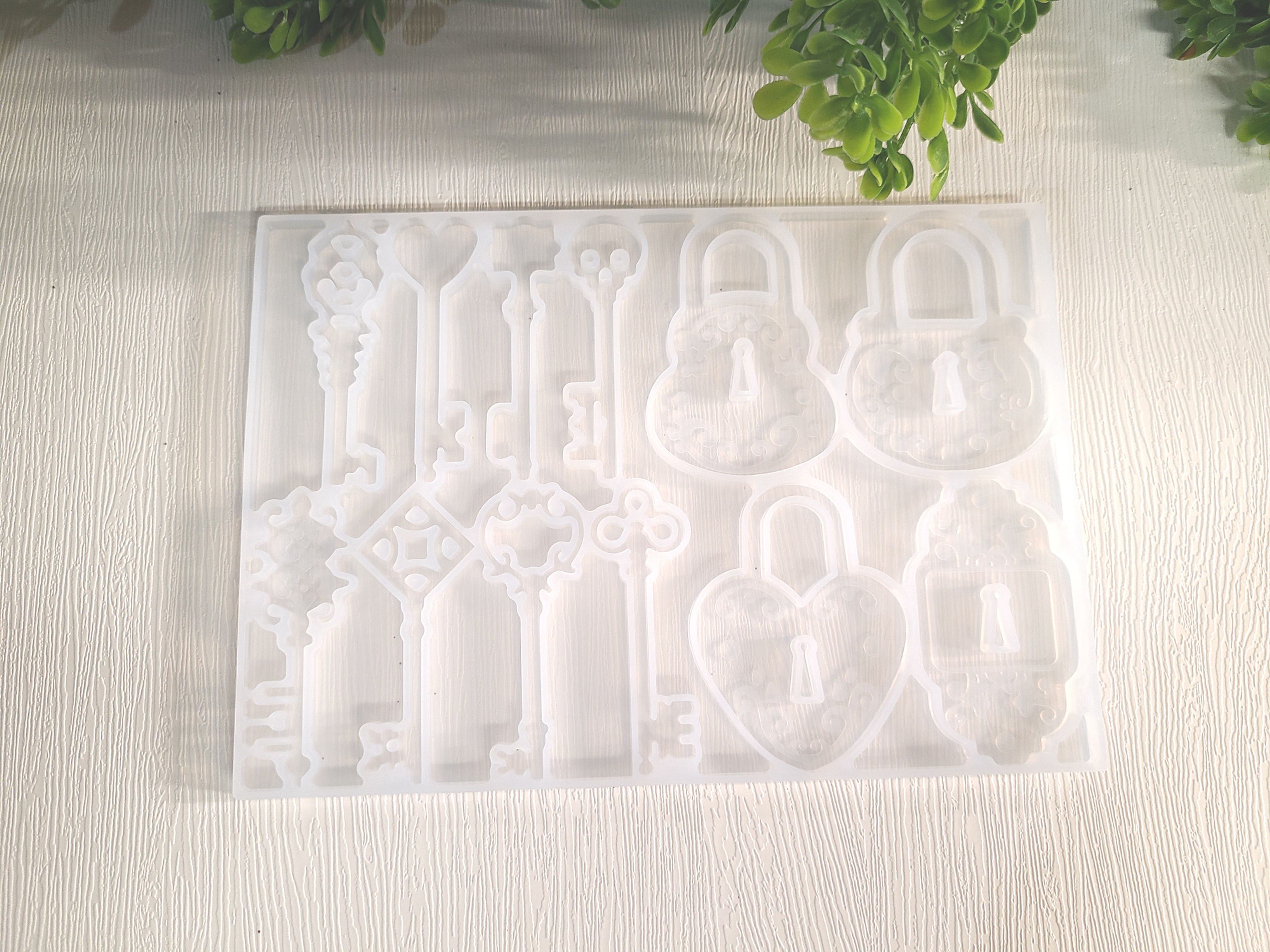 Lock & Key Set Silicone Mold