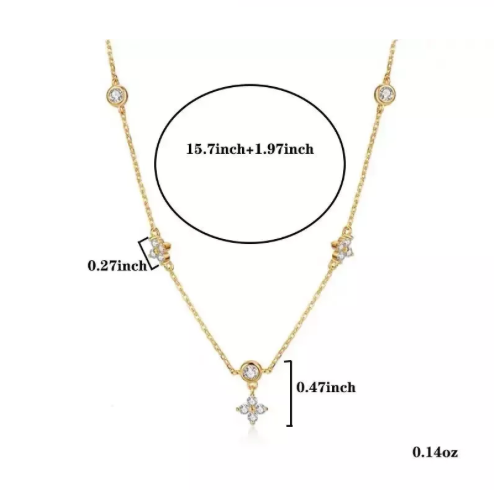 Miniature : Collier trèfle