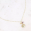 Miniature : collier perle naturelle