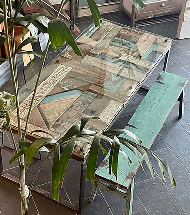 FURNITURE SALVAGED WOOD METAL TABLE.jpeg