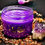Thumbnail: Purple gel in an LZ Beauty Collections jar, surrounded by orange gems and an amethyst crystal. A spoon holds the gel above.