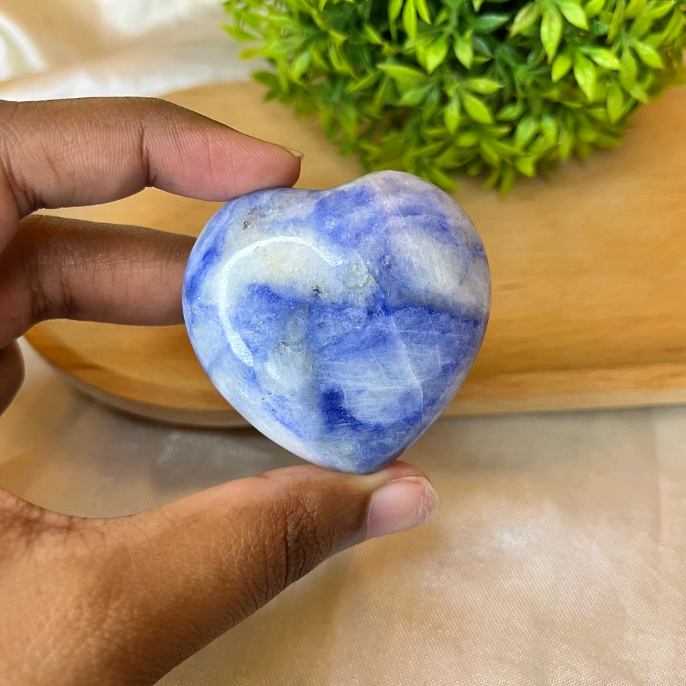 Thumbnail: Natural Crystal RARE Afghanite Hearts