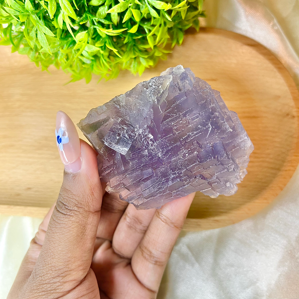 Thumbnail: Natural Crystal RARE Muzquiz Cubic Purple Fluorite Specimens