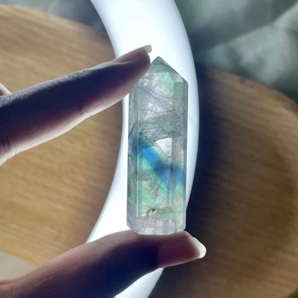 Thumbnail: Natural Crystal Baby Fluorite Points