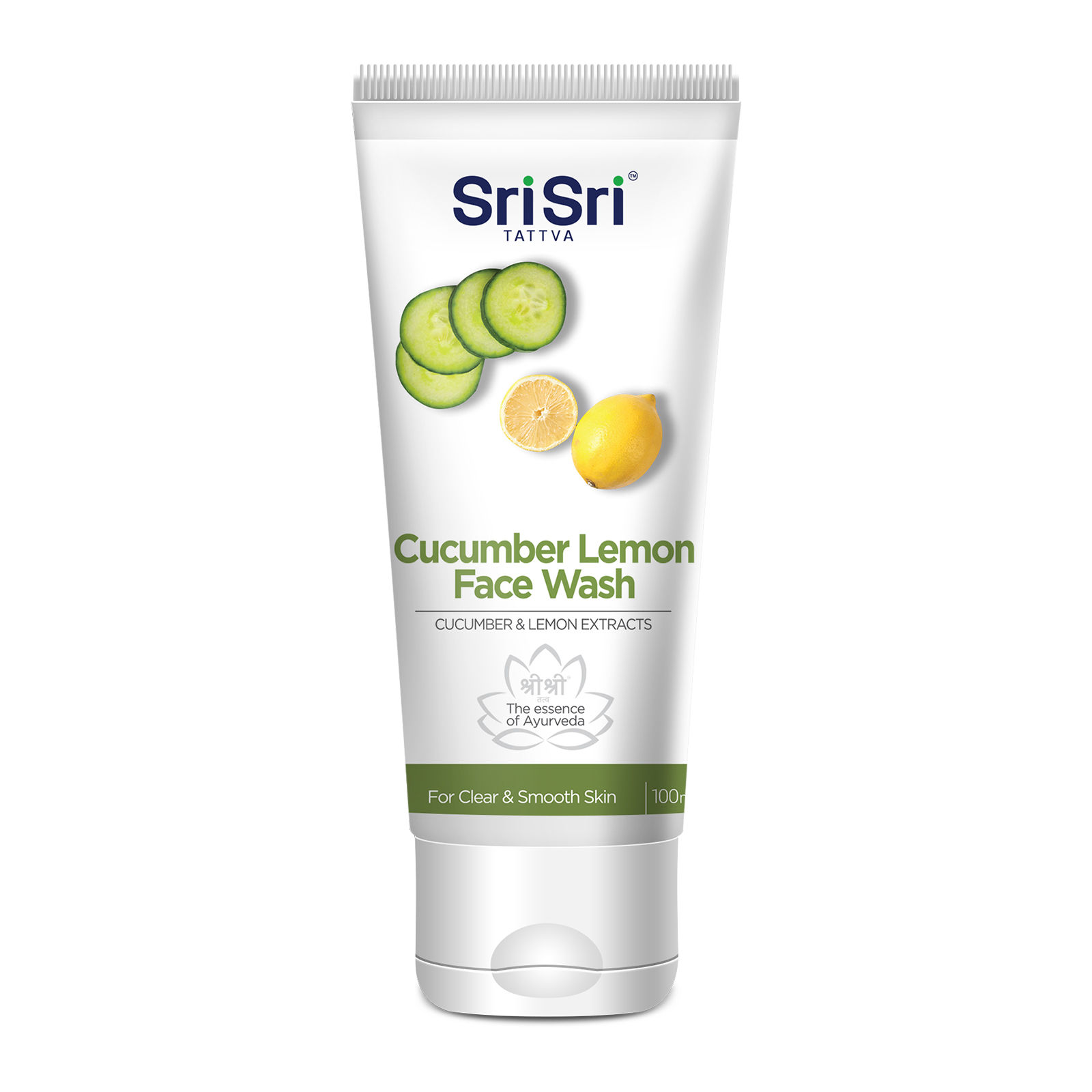 Cucumber Lemon Face Wash - Sri Sri Tattva - Ayurvedic Products