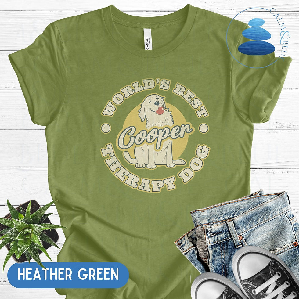 Thumbnail: World's Best Therapy Dog T-Shirt
