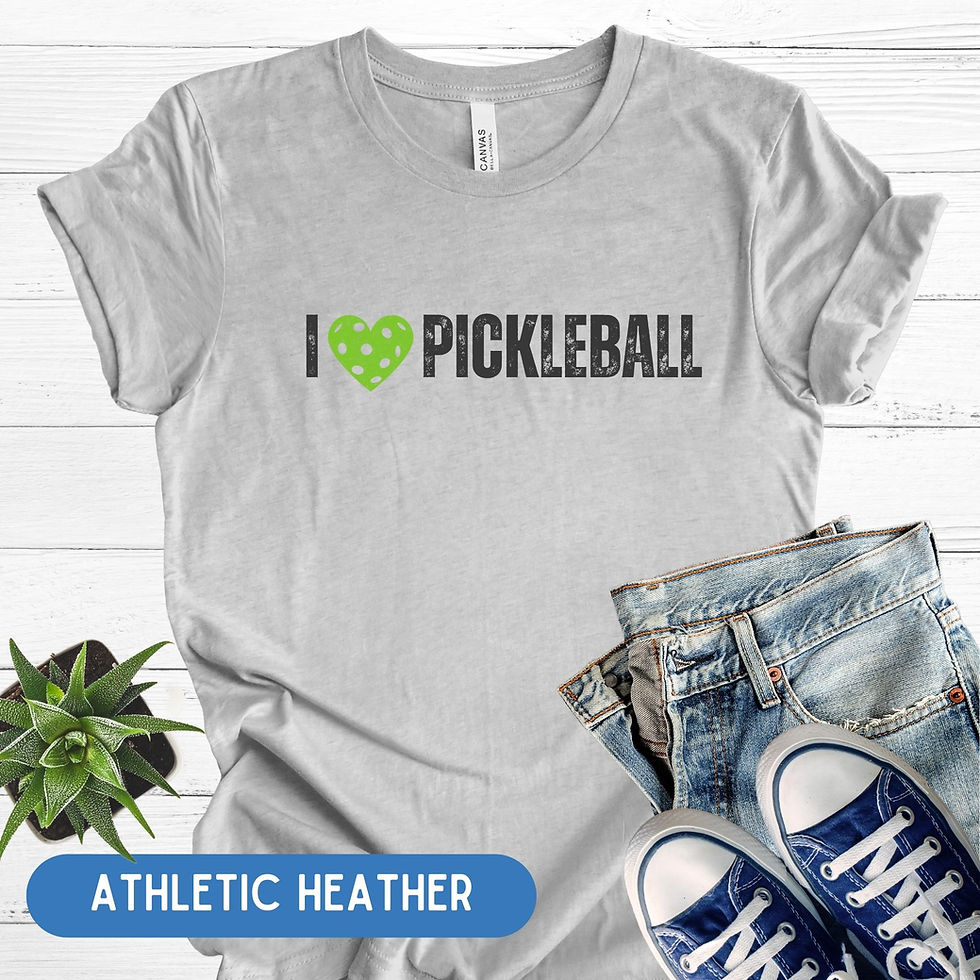 Thumbnail: I Heart Pickleball T-shirt