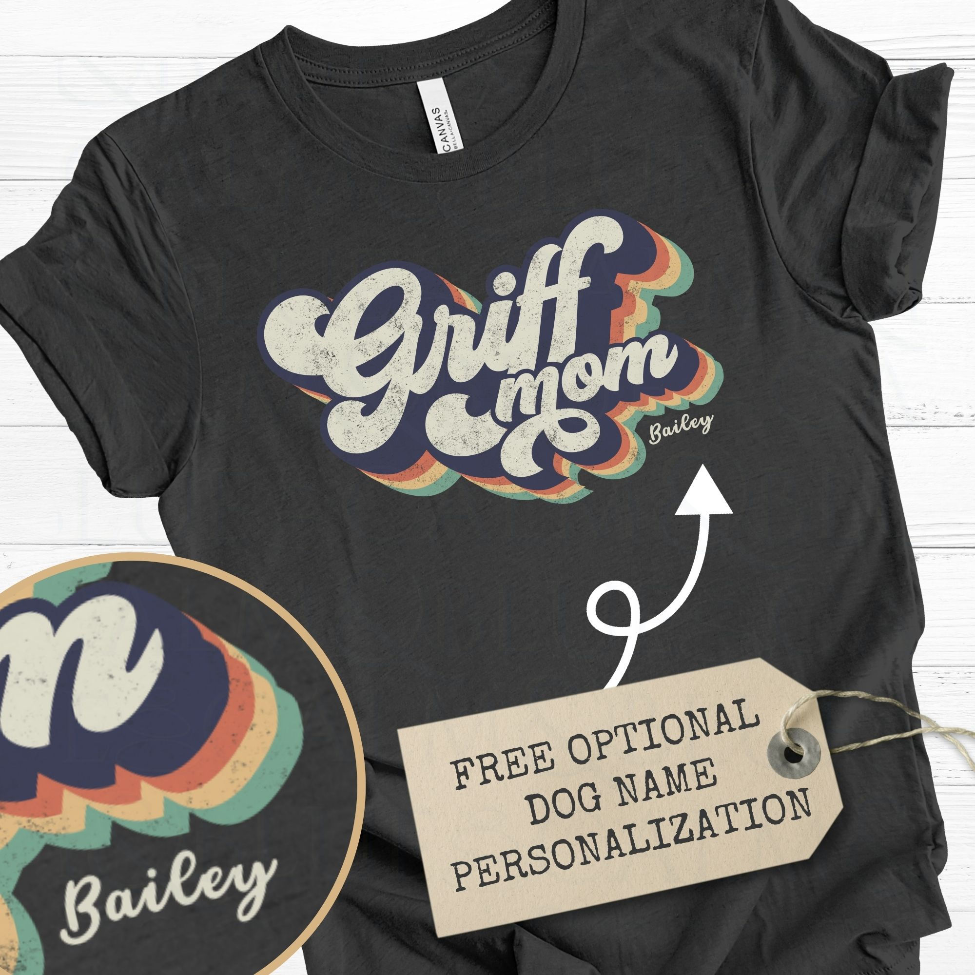 Griff Mom Vintage Look T-Shirt