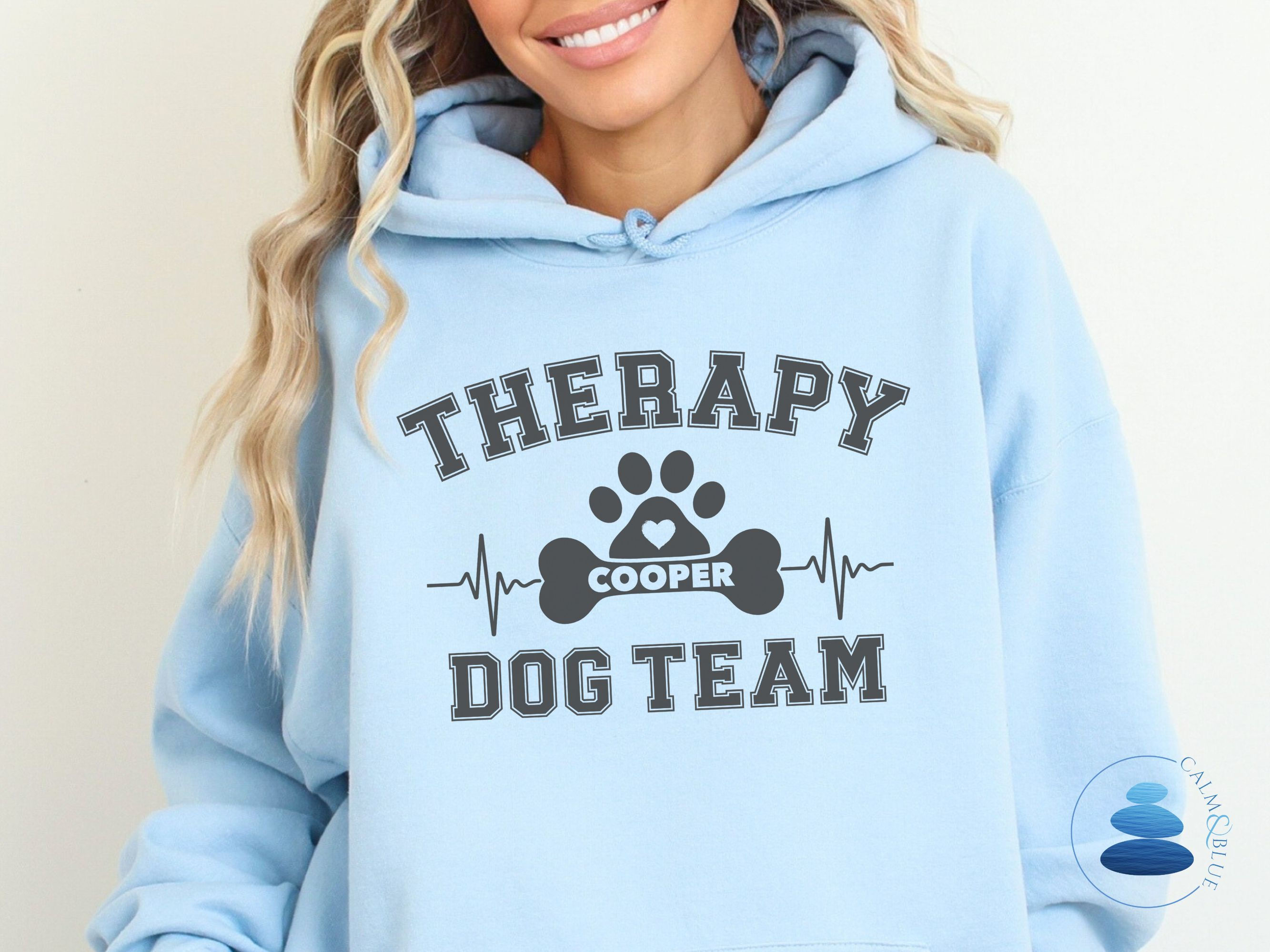 Therapy Dog Team Sporty Hoodie