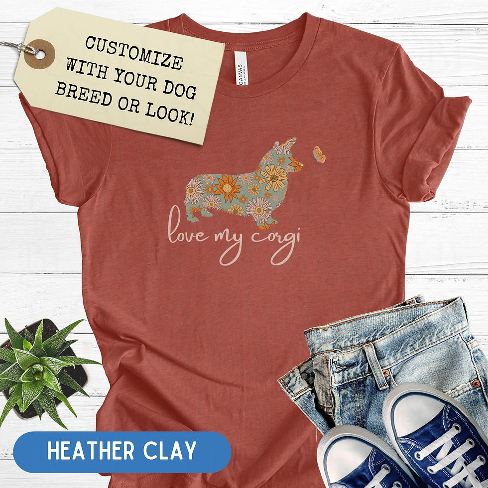 Thumbnail: Love Your dog breed Custom T-shirt