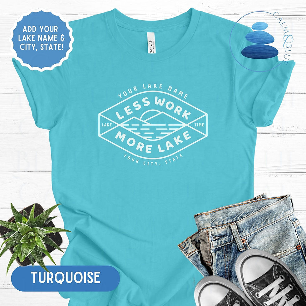 Thumbnail: Less Work More Lake T-Shirt