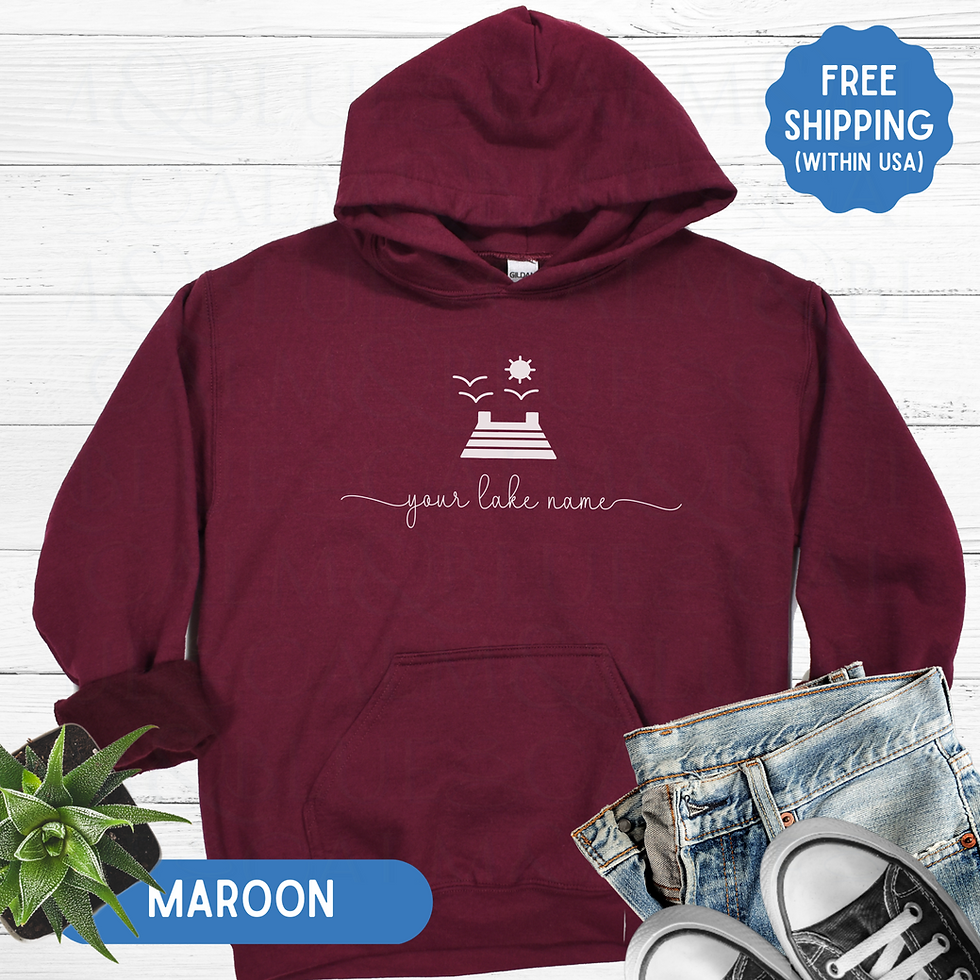 Thumbnail: Minimalist Lake Hoodie