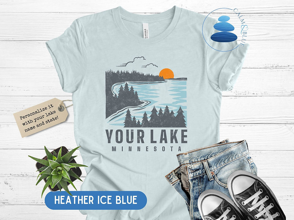 Thumbnail: Personalized Lake Shirt | Lake Scene
