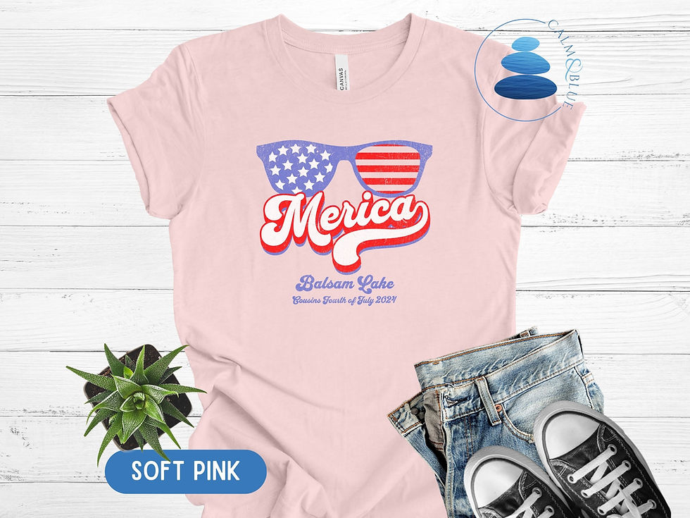 Thumbnail: Fourth of July Lake Shirt | Personalized