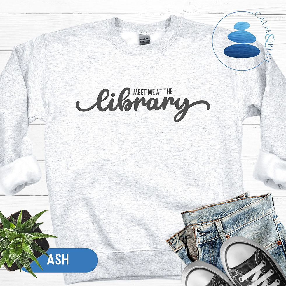 Thumbnail: Meet Me at the Library Crewneck Sweatshirt