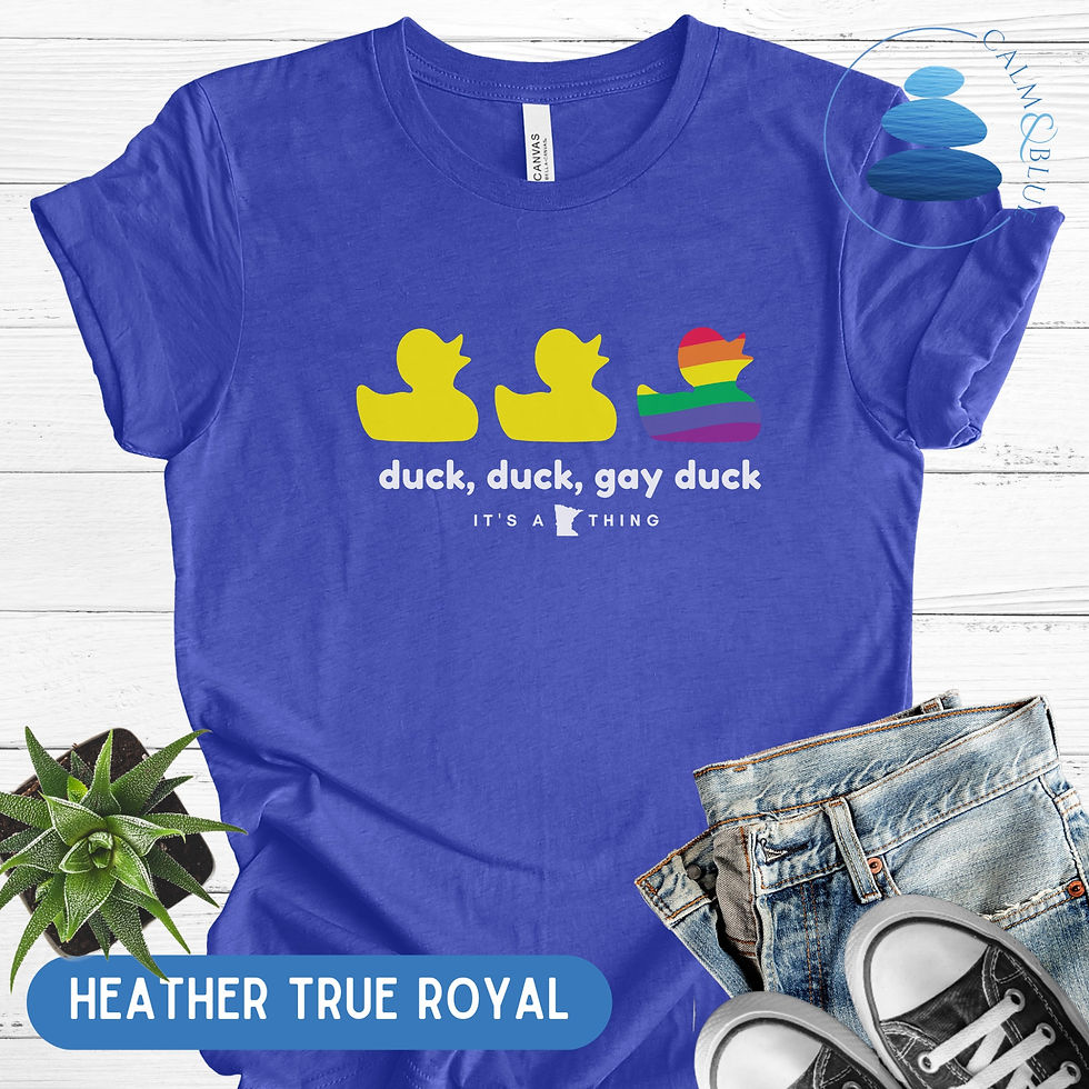 Thumbnail: Duck Duck Gay Duck Minnesota Pride Shirt