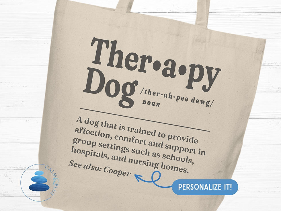 Thumbnail: Therapy Dog Definition Tote