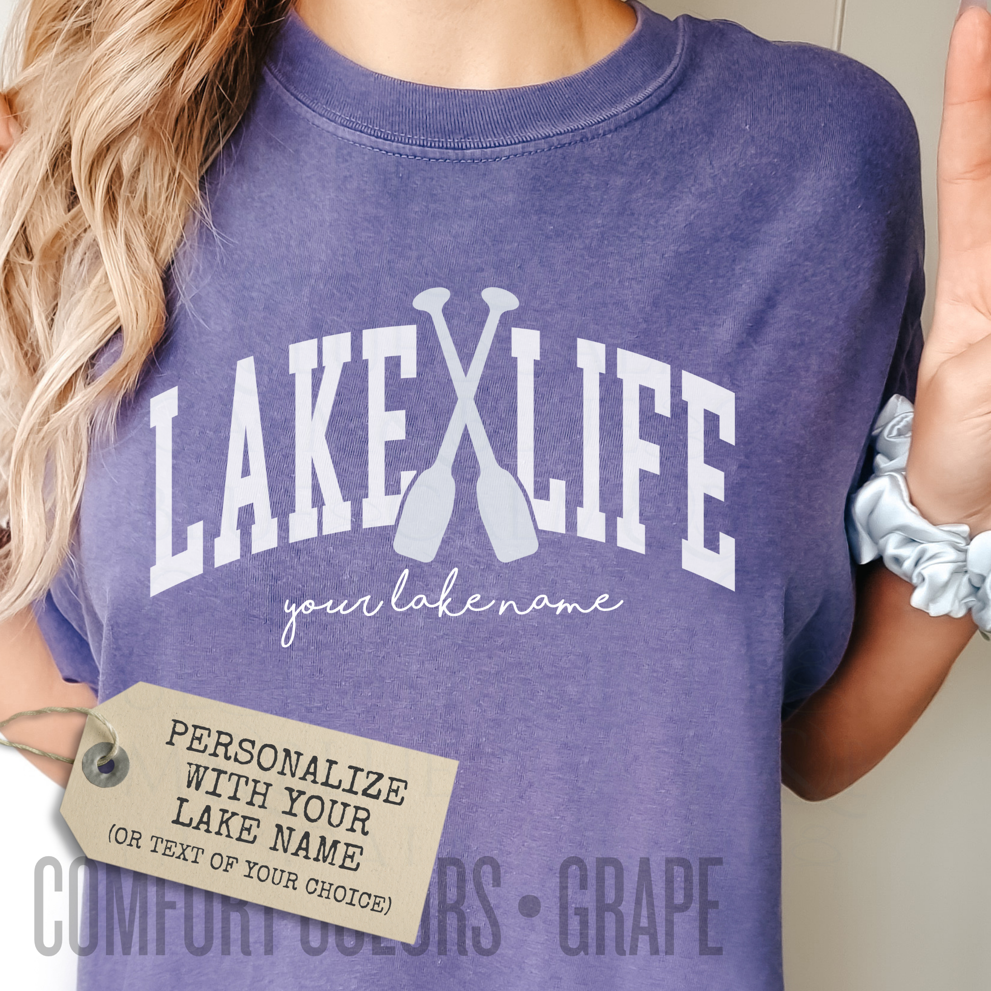 Lake Life Custom Comfort Colors T-shirt