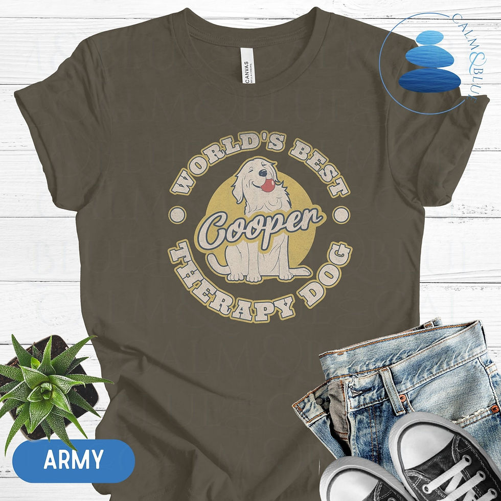 Thumbnail: World's Best Therapy Dog T-Shirt