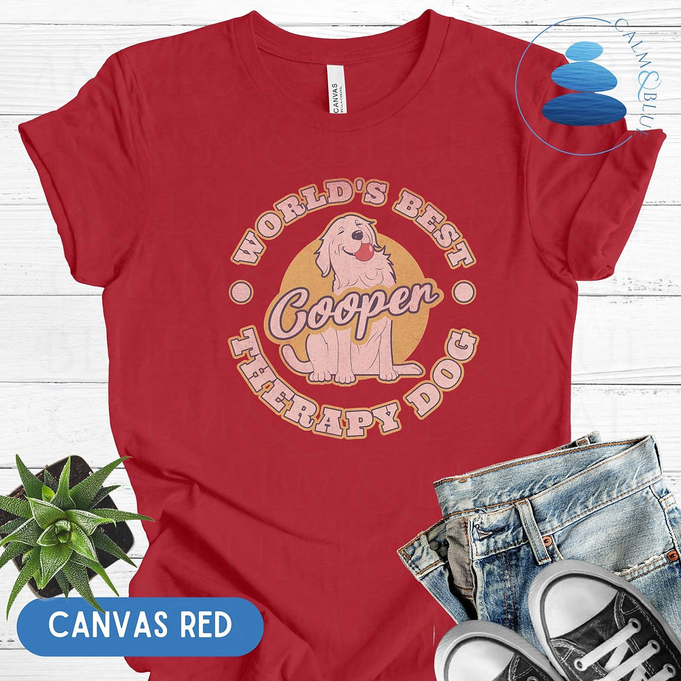 Thumbnail: World's Best Therapy Dog T-Shirt