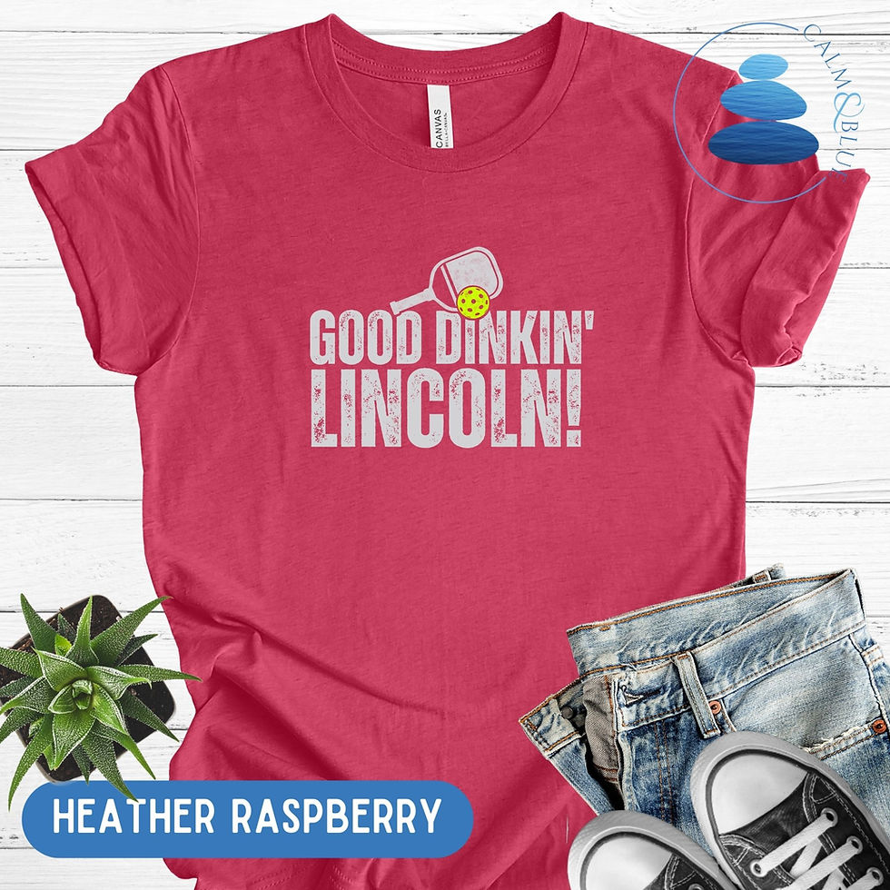 Thumbnail: Good Dinkin' Lincoln Pickleball T-shirt
