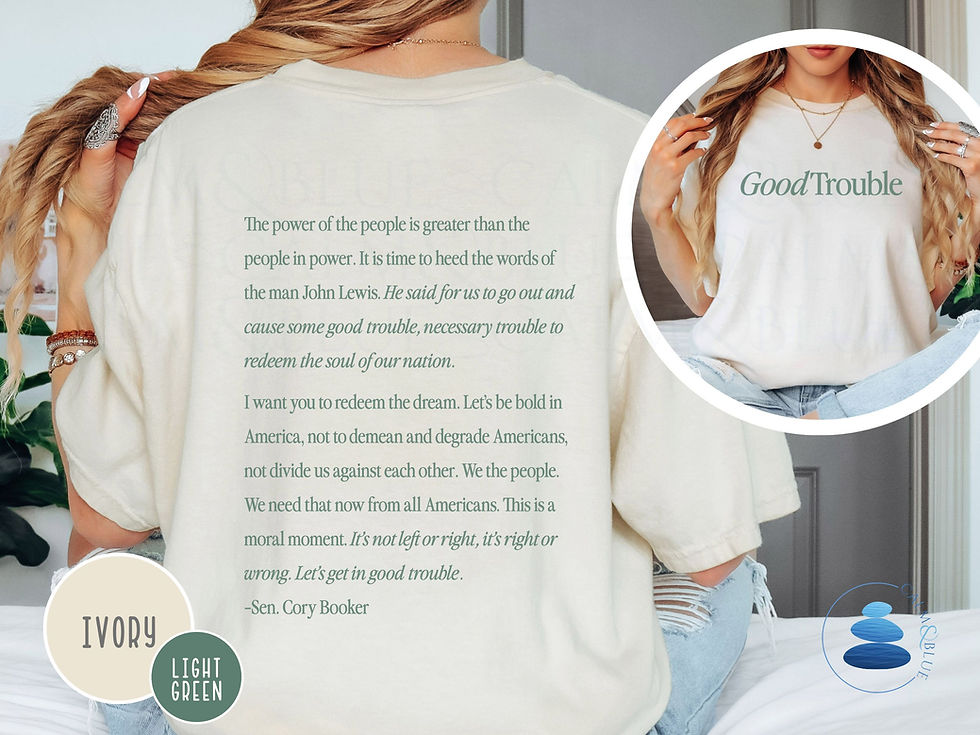 Thumbnail: Good Trouble Shirt | Comfort Colors