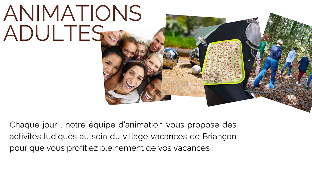 Chaque jour notre équipe d’animateurs du Club enfants vous propose des activités ludiques 