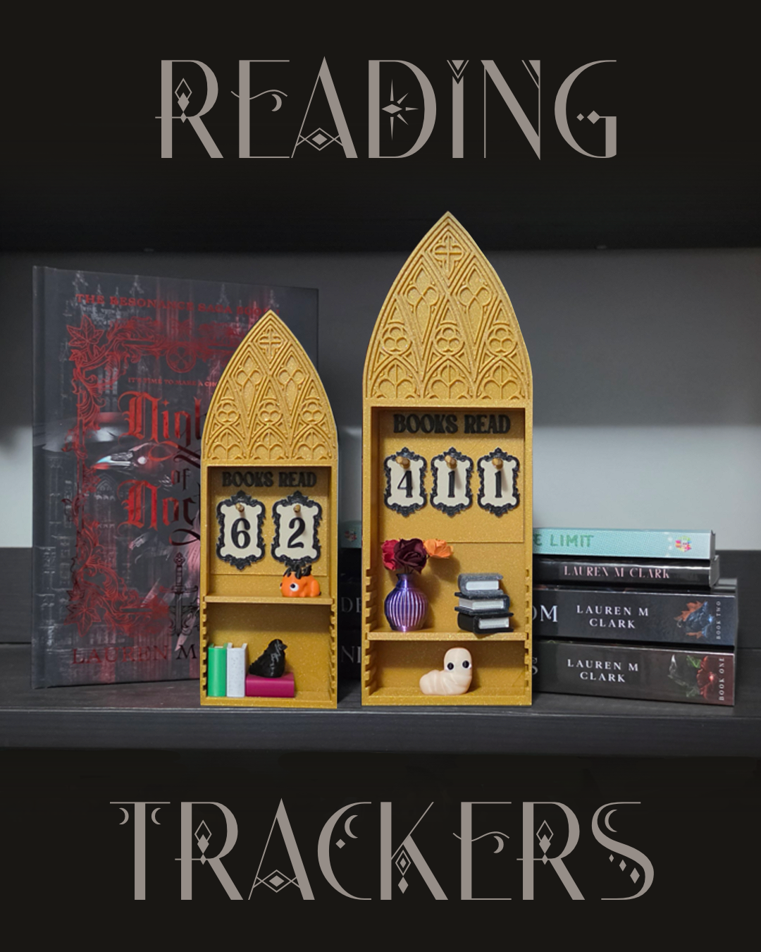 3D Printed Reading Trackers