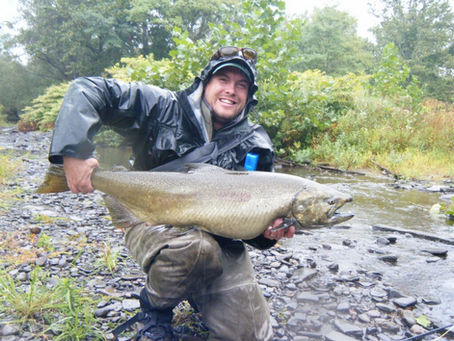 Fly Fishing Salmon River NY - Sept 2019