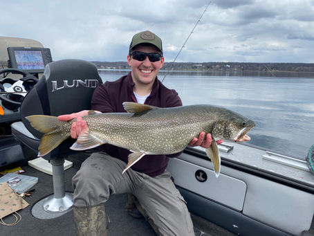 Lake Trout Jigging - Cayuga Lake 2022