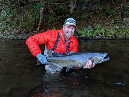 Salmon River Fishing Report - Labor Day Weekend 2019